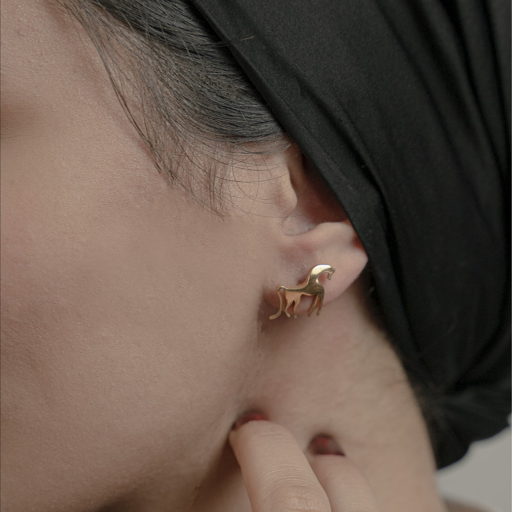 The Arabian Horse Earrings
