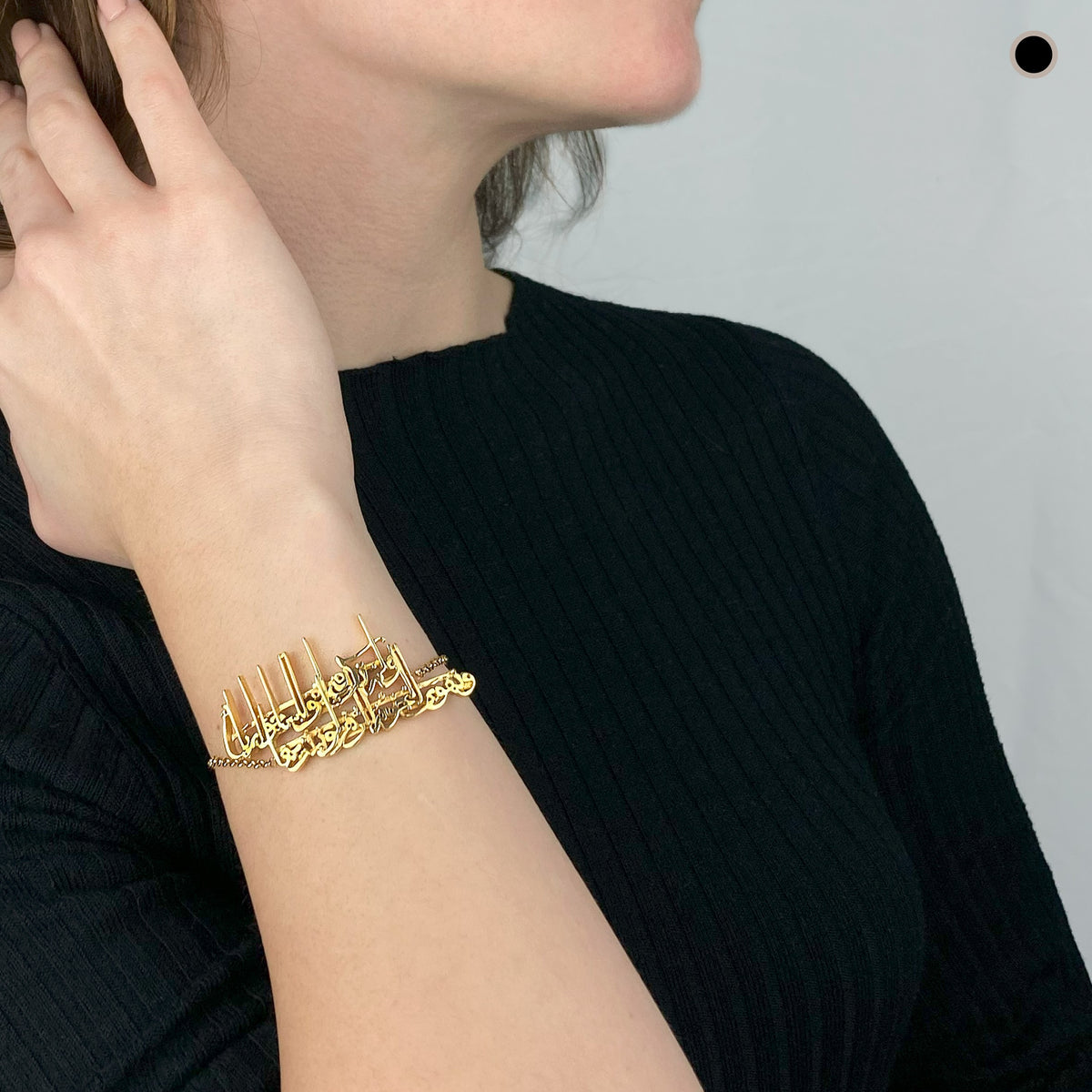 The Night Star Bracelet worn