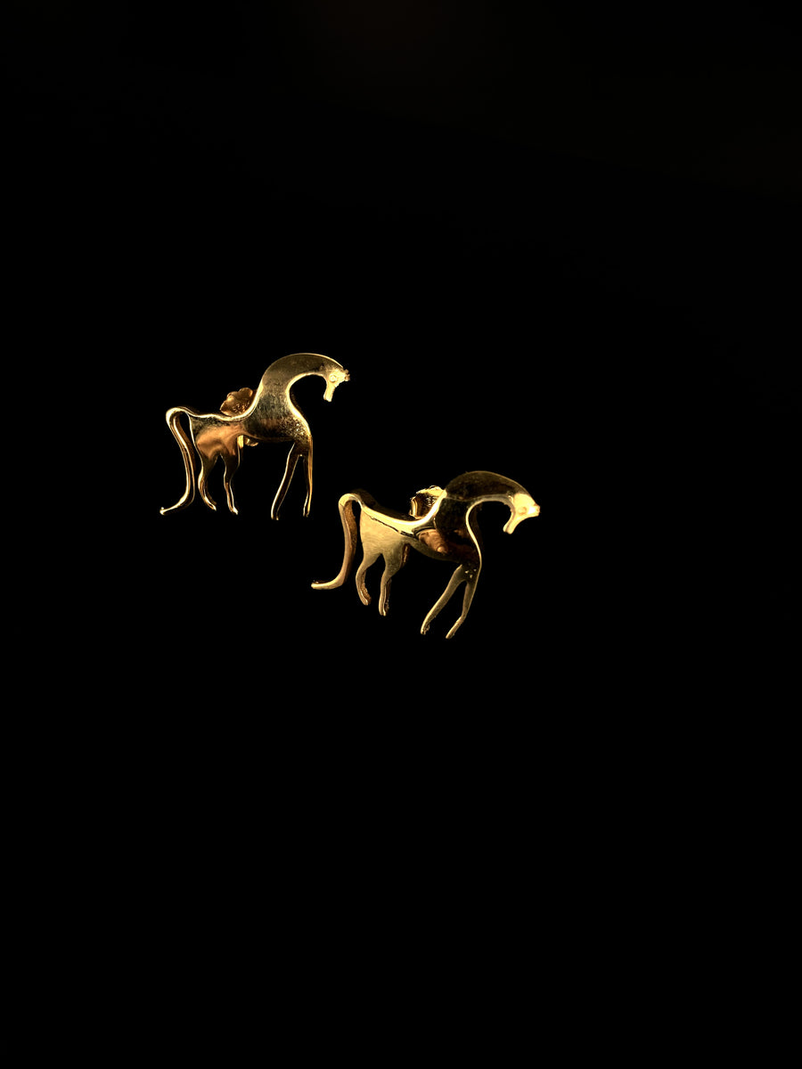 The Arabian Horse Earrings