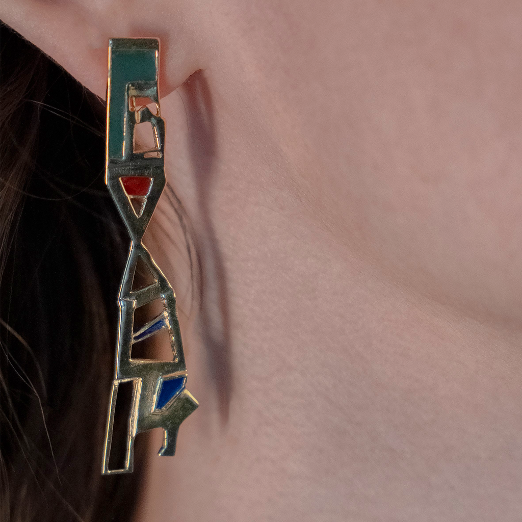 The Alphabet Earrings design