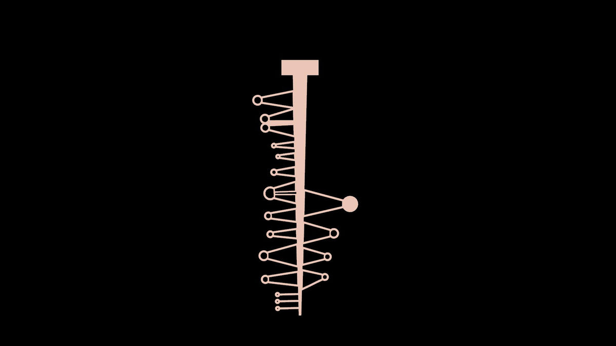 The Keyhole Spike Necklace