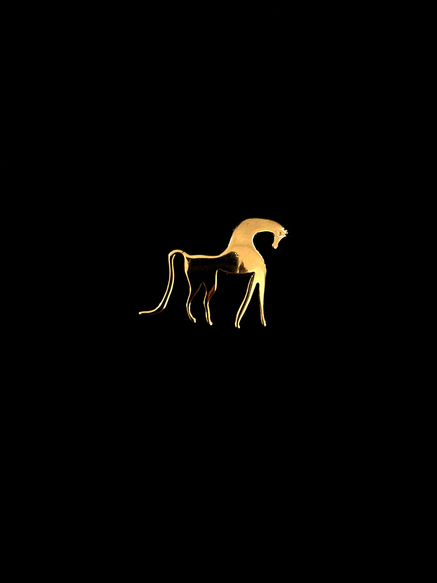 The Arabian Horse Brooch