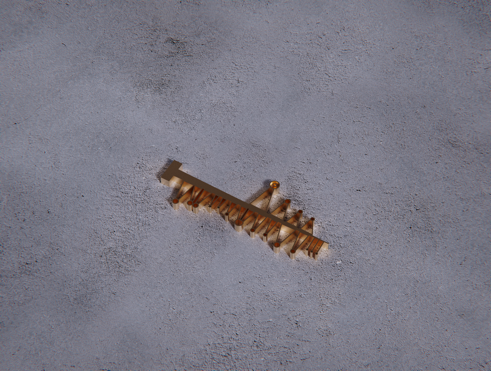 The Keyhole Spike Necklace