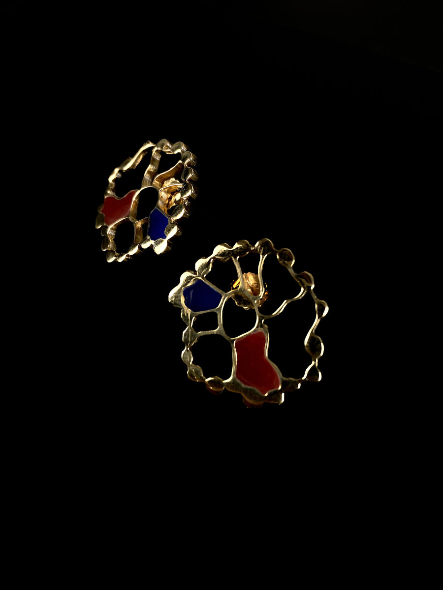The Desert Wheel Earrings