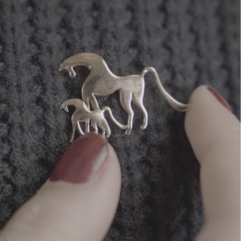 The Proud Brooch design